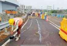 MMRDA Fines Mumbai Trans Harbour Link Contractor Rs 1 Crore for Atal Setu Road Cracks news-14082024-125516