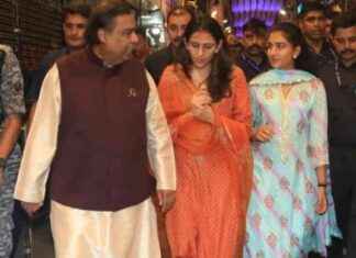 Mukesh Ambani Visits Lalbaugcha Raja with Shloka Mehta and Radhika Merchant news-13092024-214012