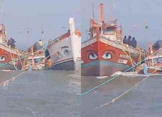 Fishing Boat Sinks off Mumbai Coast After Collision: No Injuries Reported fishing-boat-sinks-off-mumbai-coast-after-collision-no-njuries-reported