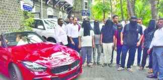 Police arrest 7 and seize 16 cars in car loan scam. police-arrest-7-and-seize-16-cars-in-car-loan-scam