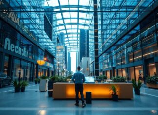 The Future of Work: How Technology is Transforming Urban Landscapes The Future of Work: How Technology is Reshaping Urban Environments