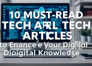 10 Must-Read Tech Articles to Boost Your Digital Savvy 10 Must-Read Tech Articles to Enhance Your Digital Knowledge