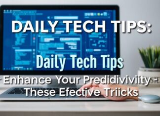 Daily Tech Tips: Boost Your Productivity with These Proven Tricks Daily Tech Tips: Enhance Your Productivity with These Effective Tricks