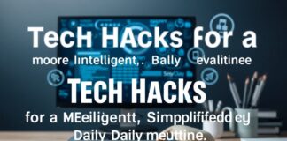 Tech Hacks for a Smarter, Simpler Daily Routine Tech Hacks for a More Intelligent, Simplified Daily Routine