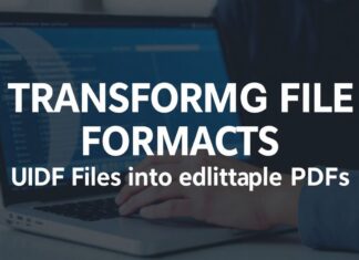 Transforming File Formats: How to Turn UDF Files into Editable PDFs Transforming File Formats: How to Turn UDF Files into Editable PDFs